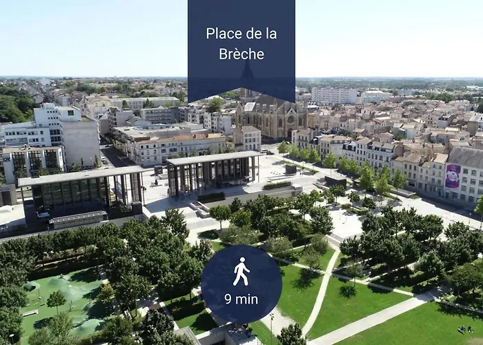 펜션 Petite Maison Atypique - Hypercentre -ideale Pro Et Familles 니오르